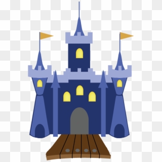 Graphic Cinderella Castle Clipart - Castelo Azul Principe Png ...