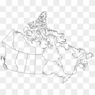 Canada Map Outline Png, Transparent Png - 930x720 (#1017048) - PinPng