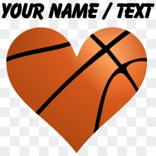 Pink Basketball In Heart Shape 21285982 PNG