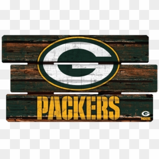 Green Bay Packers 14" X 25" Fence Wood Sign - Green Bay Packers Team 2017, HD Png Download