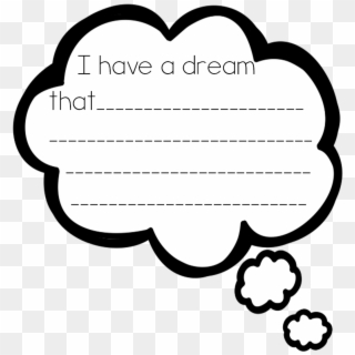 Dream Clipart Free Thinking - Had A Dream Template, HD Png Download ...