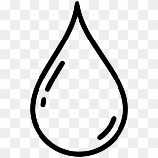 Drop Water Comments Tear Drop Shape Outline Hd Png Download 612x980 Pinpng