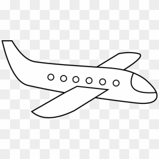 Airplane Clip Art - Simple Picture Of A Plane, HD Png Download ...
