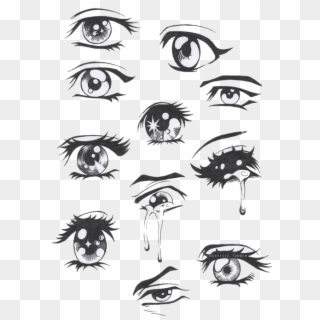 Manga Transparent Edit By Me Illustration Design - Draw Anime Eyes, HD Png Download