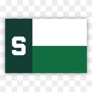 Msu Spartan Texas Flag Michigan State University Flag Hd Png Download 2100x1500 Pinpng