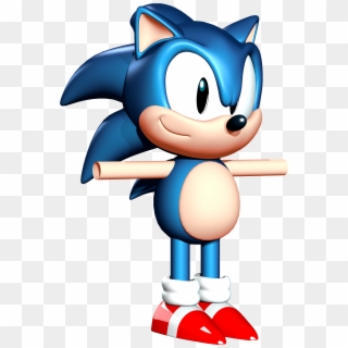 Sonic Generations Classic Running Pictures - Classic Sonic Running, HD Png  Download - 579x1019(#1122580)