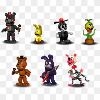 Five Nights At Freddy's 1 Extras - Imágenes De Five Nights At Freddy's 1,  HD Png Download - 2018x811(#415404)