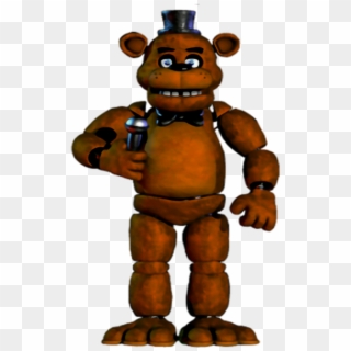 Improved Freddy Fazbear Model - Freddy Fnaf 1 Png, Transparent Png ...