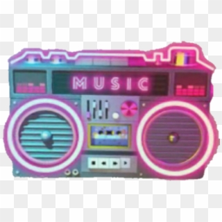 Graphic Freeuse Stock Boombox Transparent Colorful - Colorful Boombox ...