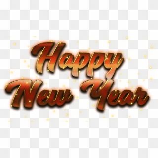 Happy New Year Word Art Free Png Image - Happy New Year Png Hd ...