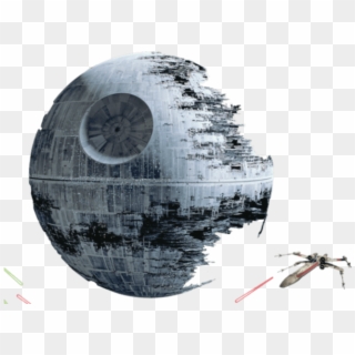 Star Wars Fathead - Star Wars Death Star, HD Png Download - 600x600 ...