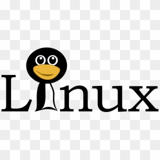 This Free Icons Png Design Of Linux Text With Funny, Transparent Png