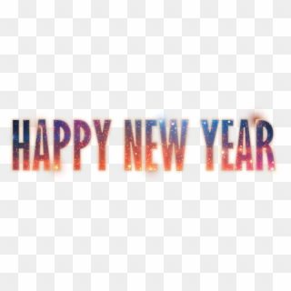 Happy New Year Word Art Free Png Image - Happy New Year Png Hd