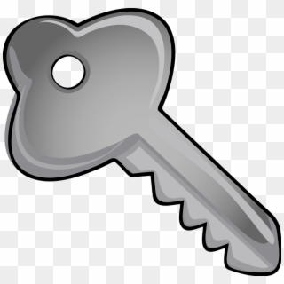 Key Clipart Transparent Background Pencil And Inlor - Silver Key ...