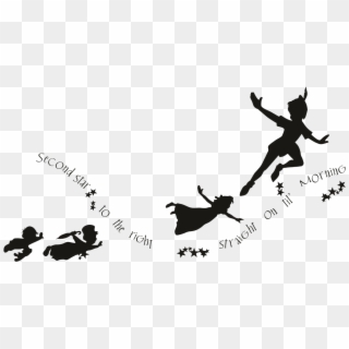 Peter Pan Wendy Michael John Flying Clipart Peter And - Peter Pan ...