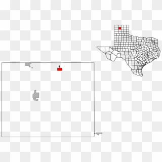 Texas Counties Outline Map - Texas County Map Black And White, HD Png