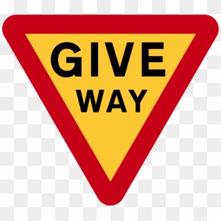 Nigeria Road Sign - Give Way Road Sign, HD Png Download