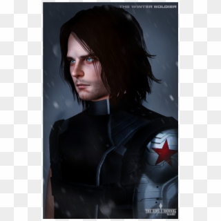 Sims 3 Fan Art - Bucky Barnes Fanart, HD Png Download