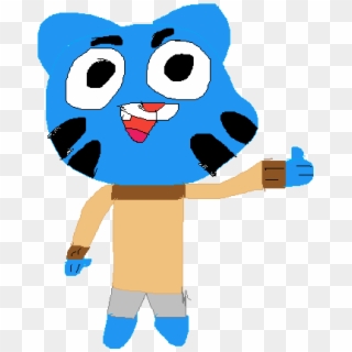 Gumball Watterson Waving transparent PNG - StickPNG