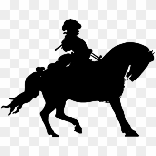 Cowboy Silhouette , Png Download - Cowboy On Horse Sticker, Transparent ...