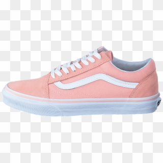 vans old skool peach suede