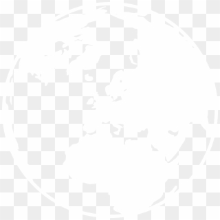 World Png Icon - White World Icon Png, Transparent Png