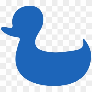 This Free Icons Png Design Of Blue Duck, Transparent Png - 2400x2138 