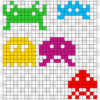 Pink Rainbow Friends Perler Charm Perler Bead Pattern, Bead Sprites