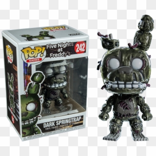 Five Nights At Freddy's - Dark Springtrap Funko Pop, HD Png Download ...