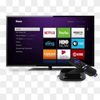 Roku App Developer - Smart Tv Transparent Background, HD Png Download ...