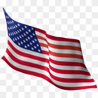 Waving American Flag Vector - Transparent Us Flag Vector, HD Png ...