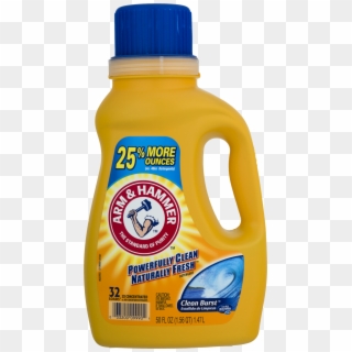 Arm & Hammer Clean Burst Liquid Laundry Detergent,, HD Png Download