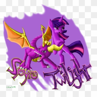 Jadmcirr, Crossover, Safe, Spyro The Dragon, Twilight - Spyro The Dragon Mlp, HD Png Download