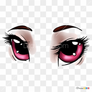 How To Draw Eyes Cartoon, HD Png Download