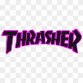 Thrasher Pink Logo Peppapig Peppa Tumblr Thrasher Logo - Tiara, HD Png
