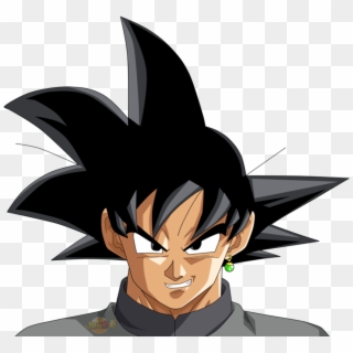 Goku Black In The Final Scene Of Dragon Ball Super - Black Goku Face ...