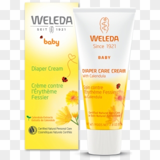 Baby Diaper Care Cream With Calendula - Weleda, HD Png Download