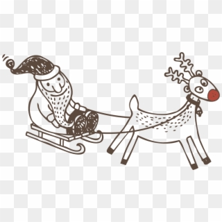 Clipart Free Download One Horse Open Sleigh Clipart - One Horse Open