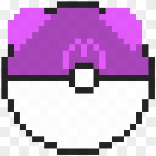 Blue Poke Ball - 8 Bit Pixel Art Pokemon, HD Png Download - 1184x1184  (#1565685) - PinPng