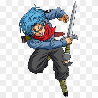 Trunks Del Futuro Png - Manga Anime Netflix Adaptation, Transparent Png ...