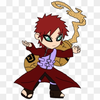 Chibi Gaara Wallpaper Chibi Gaara By Jackdcember - Cartoon, HD Png Download