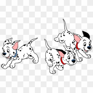 101 Dalmatians Puppies Clip Art - Puppies Clipart Black And White, HD ...