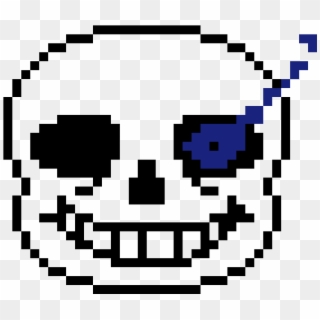 Undertale Pixel Art Sans., PNG, 640x720px, Undertale, Area, Art, Artwork,  Bead Download Free