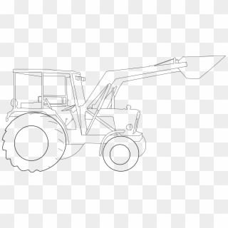 This Free Icons Png Design Of Tractor Lines, Transparent Png ...