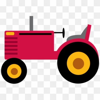 John Deere Clipart Red Tractor - Trator Png Fazendinha, Transparent Png 