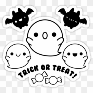 sticker kawaii stickers black and white hd png download 1024x983 1690014 pinpng