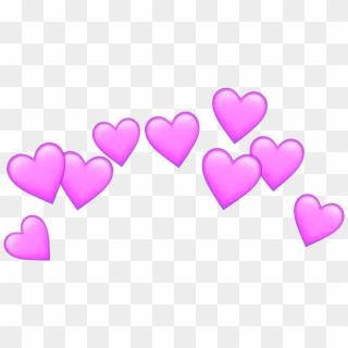 Blue Heart Hearts Stars Star Emoji Emojis Crown Tumblr - Heart, HD Png ...