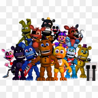 Editfnaf - Fnaf 1 Freddy Fazbear Transparent PNG - 326x537 - Free Download  on NicePNG