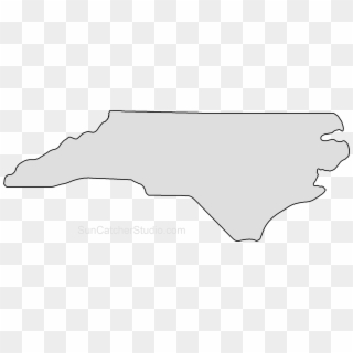 North Carolina Map, North Carolina Outline, Map Outline, - North Carolina Outline Png, Transparent Png