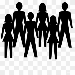 Crowd Of People Icon , Png Download - Group Of People Transparent, Png ...